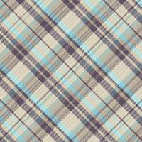 Tartan plaid pattern with texture and warm color. vector