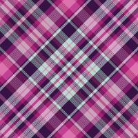 Tartan plaid pattern with texture and warm color. vector