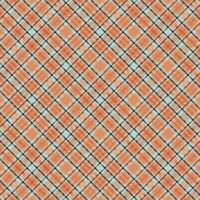 Tartan plaid pattern with texture and warm color. vector