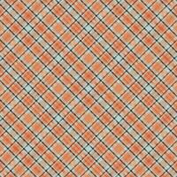 Tartan plaid pattern with texture and warm color. vector