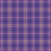 Tartan plaid pattern with texture and warm color. vector