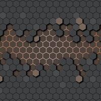 Honey comb background. vector