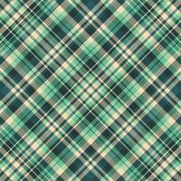 Tartan plaid pattern with texture and warm color. vector