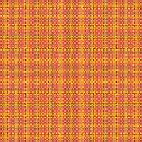 Tartan plaid pattern with texture and warm color. vector