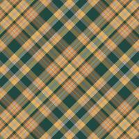 Tartan plaid pattern with texture and warm color. vector