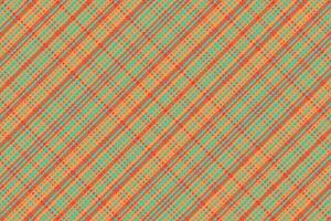 Tartan plaid pattern with texture and warm color. vector