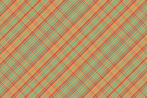 Tartan plaid pattern with texture and warm color. vector