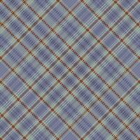 Tartan plaid pattern with texture and warm color. vector
