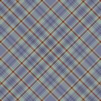 Tartan plaid pattern with texture and warm color. vector