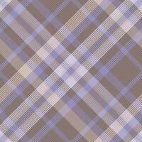 Tartan plaid pattern with texture and warm color. vector