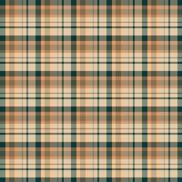 Tartan plaid pattern with texture and warm color. vector