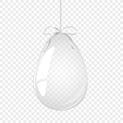 Glass eggs with silver bow. Easter egg card. For postcard, card, invitation, poster, banner template lettering typography. Seasons Greetings. Vector illustration