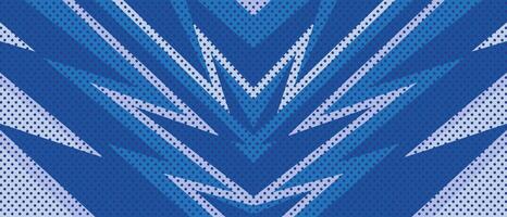 sport abstract blue background with sharp geometric lines and empty space vector