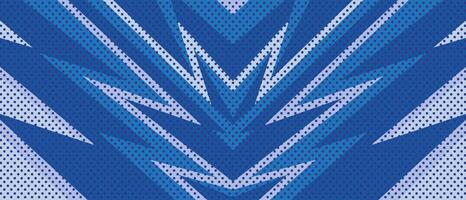 sport abstract blue background with sharp geometric lines and empty space vector