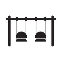 swing icon vector