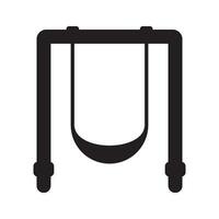 swing icon vector