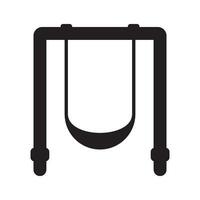 swing icon vector