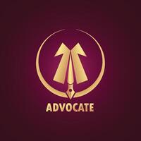 logo for advocate vector