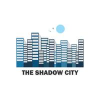 modern city illustration vector