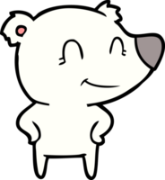 cartone animato orso polare png