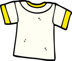 camiseta del doodle de la historieta png