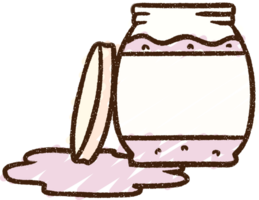 Jam Jar Chalk Drawing png