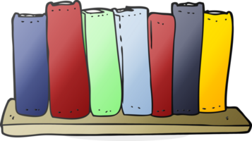 hand drawn cartoon books png