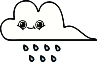 cute cartoon rain cloud png