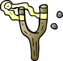 cartoon doodle catapult toy png