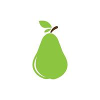 Pear Silhouette Design Vector Illustration