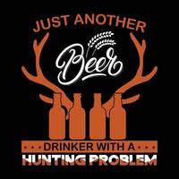 hunting t shirt design vector