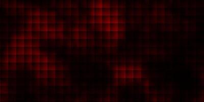 Dark Red vector pattern in square style.