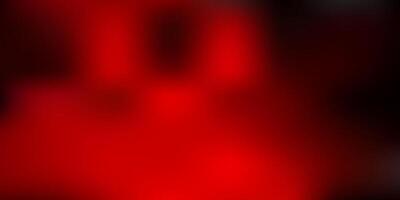 Dark red vector blurred pattern.