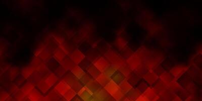 Dark Red vector pattern in square style.