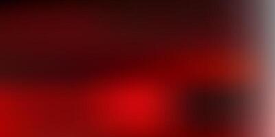 Dark red vector abstract blur layout.