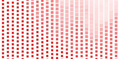 Light Red vector pattern in square style.