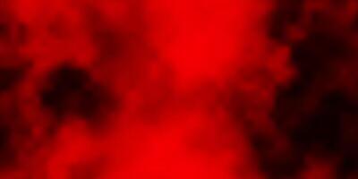 Dark Red vector pattern with clouds.