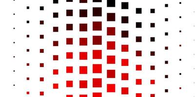 textura de vector rojo oscuro en estilo rectangular.