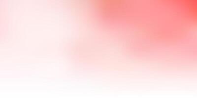 Light red vector abstract blur background.