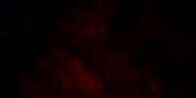 textura de vector rojo oscuro en estilo rectangular.