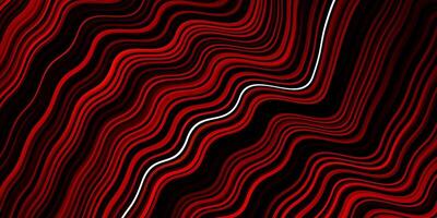 Dark Red vector backdrop with wry lines.