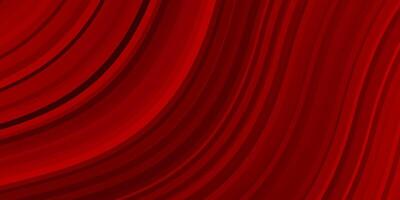 Dark Red vector template with curved lines.