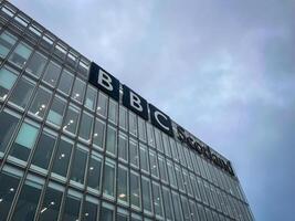 BBC Building in Glasgow Scotland. Januari 2 2024 photo