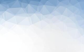 Light BLUE vector abstract polygonal layout.