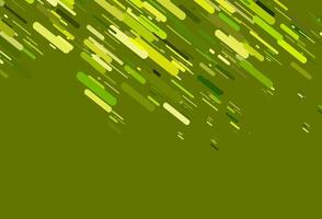 Light Green, Yellow vector backdrop with long lines.