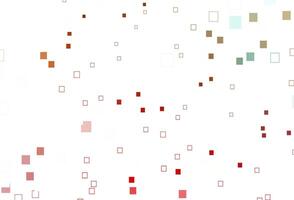 Light Green, Red vector template with square style.