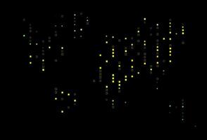Dark Green, Yellow vector template with square style.