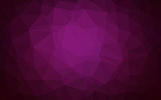 Dark Pink vector blurry triangle template.