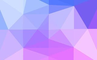 Light Pink, Blue vector polygonal pattern.