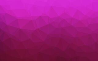 Dark Pink vector blurry triangle pattern.